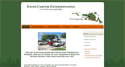 Desktop Screenshot of dcarterexterminating.com